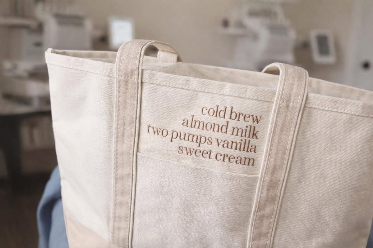 Custom tote