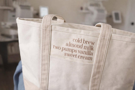 Custom tote