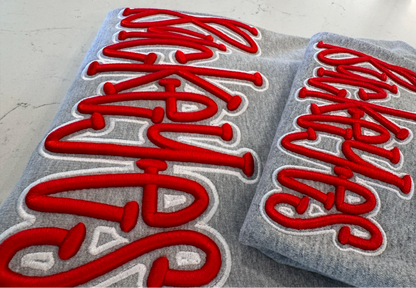 TEAM 3D Puff Embroidered Crewneck