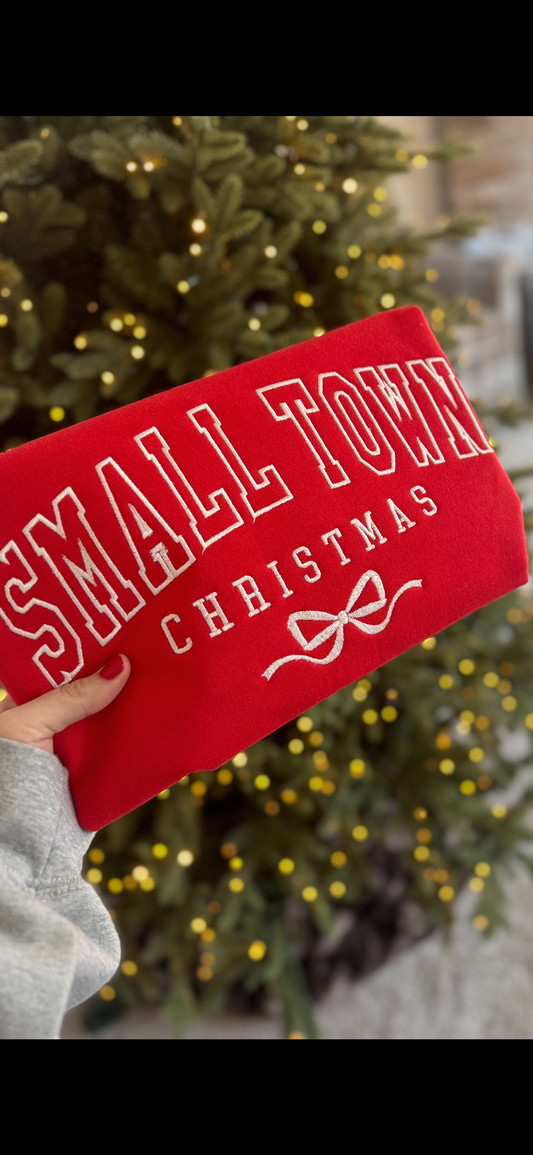 Small Town Christmas bow