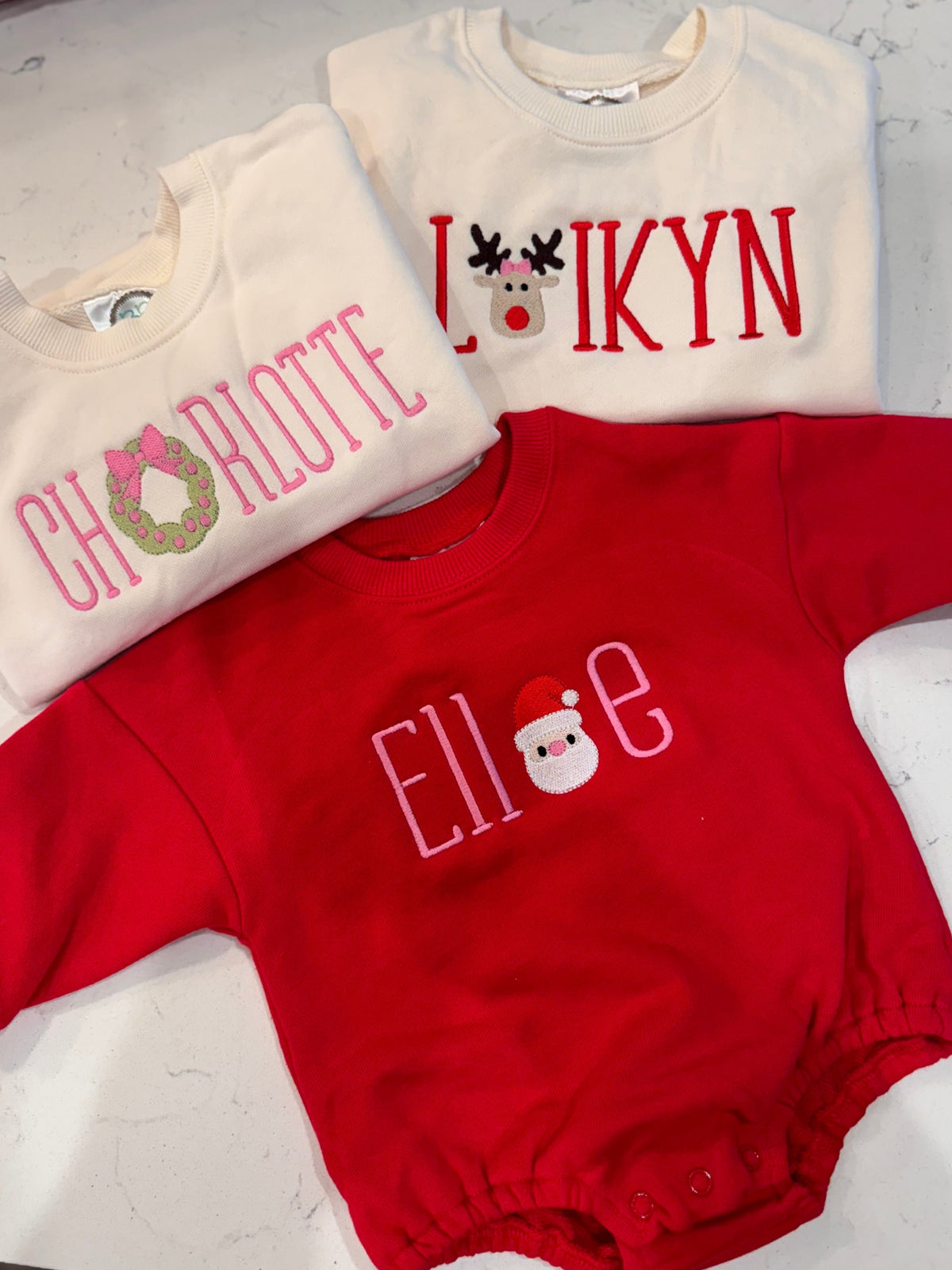 Christmas Sweatshirt Bubble