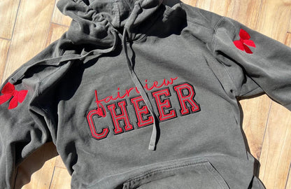 Custom Embroidered Cheer Hoodie