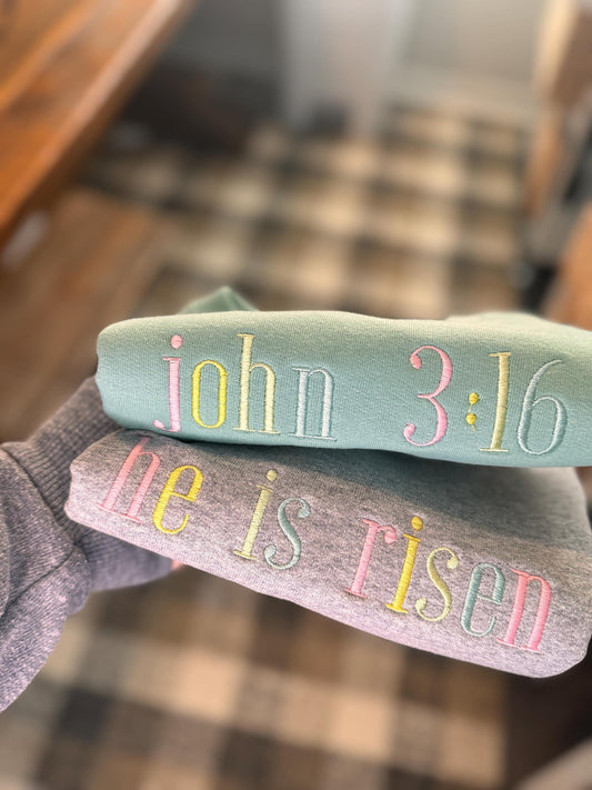 John 3:16 Kids Easter Sweatshirt