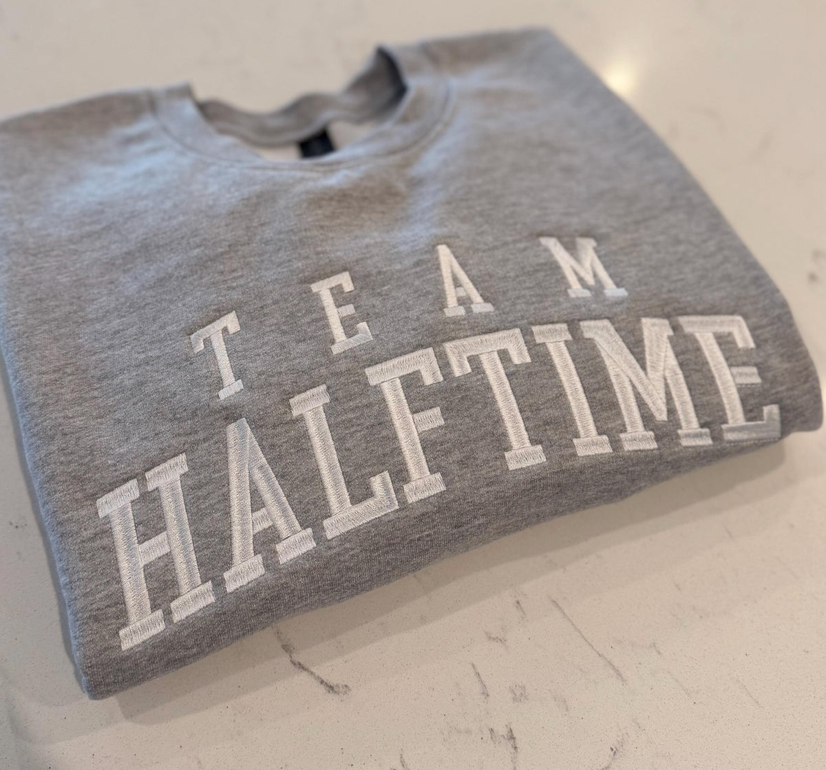 Custom Team Sweatshirt • Varsity Letter Embroidered Hoodie • Group Sweatshirts • Matching Team Shirts • Team Halftime