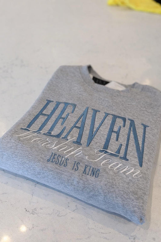 Heaven Worship Team Crewneck