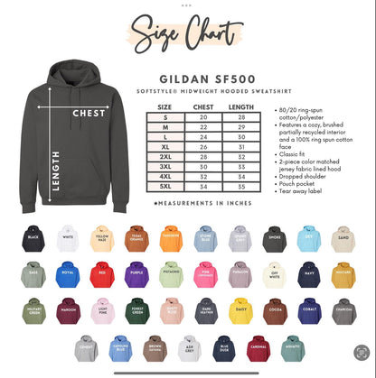 Customizable Spirit Day Hoodie . Cheer Sweatshirt . Cheer Mom