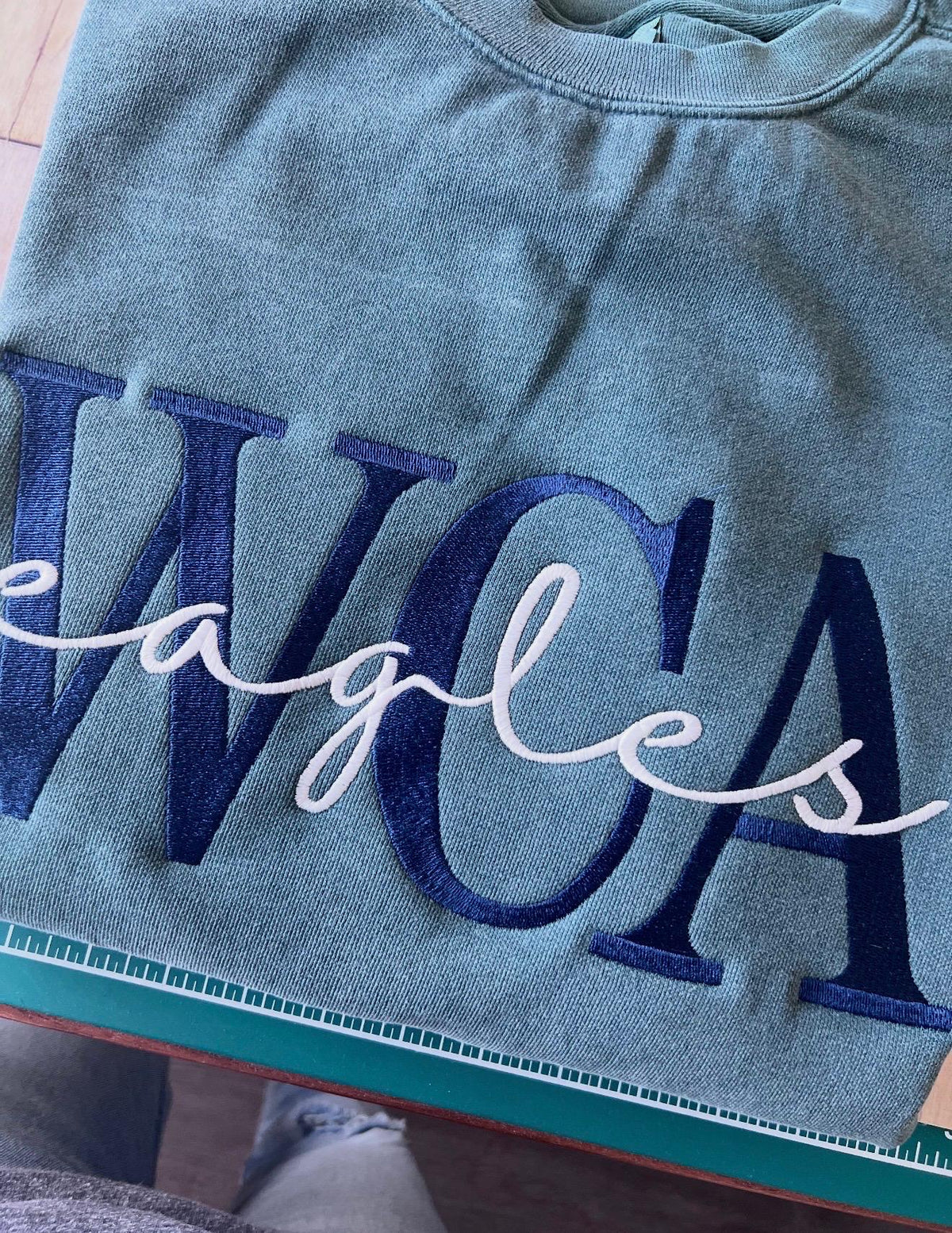 Customizable Team Sweatshirt . School Mascot crewneck