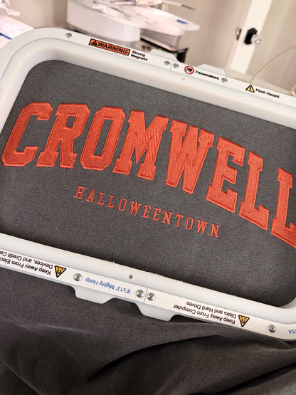 Cromwell Halloweentown Crewneck . Halloween Sweatshirt .