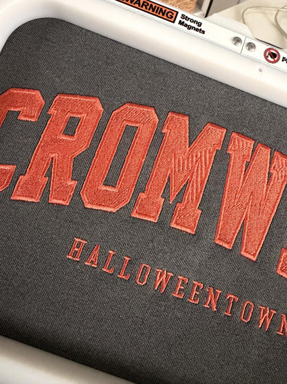 Cromwell Halloweentown Crewneck . Halloween Sweatshirt .