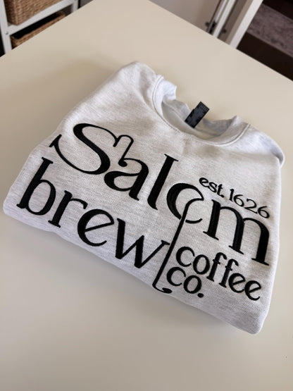 Salem Brew Coffee Co. Sweatshirt . Halloween Crewneck . Salem hoodie