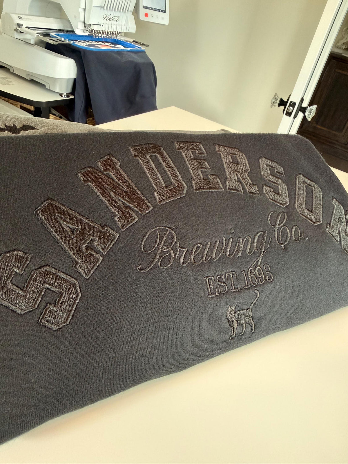 Sanderson Brewing Co. Halloween Sweatshirt . Hocus Pocus