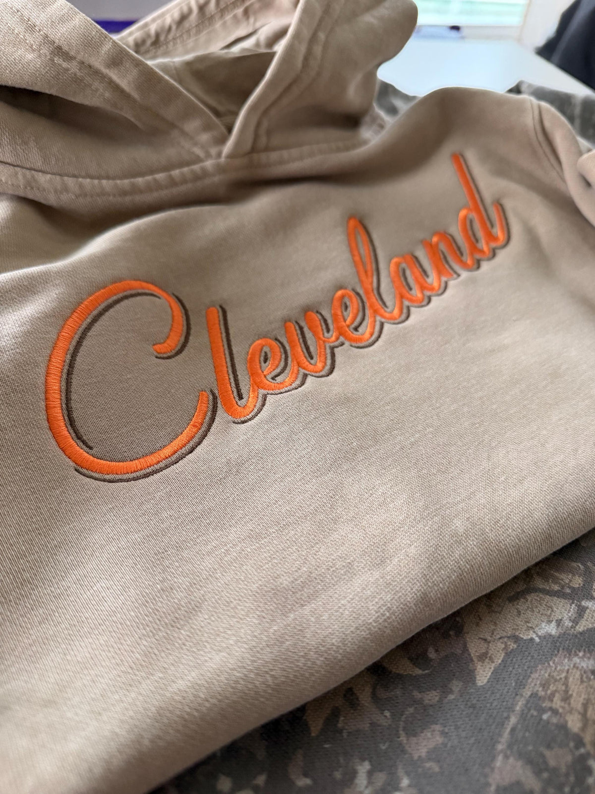 YOUTH Cleveland Sweatshirt . Embroidered . Custom Hoodie
