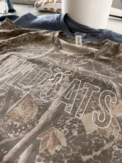 Custom Team T shirt . Cleveland embroidered top . Spirit day shirt